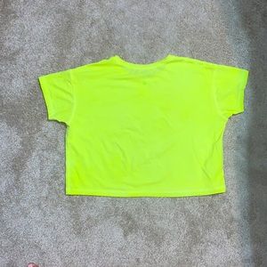 Lululemon Neon Yellow Top
